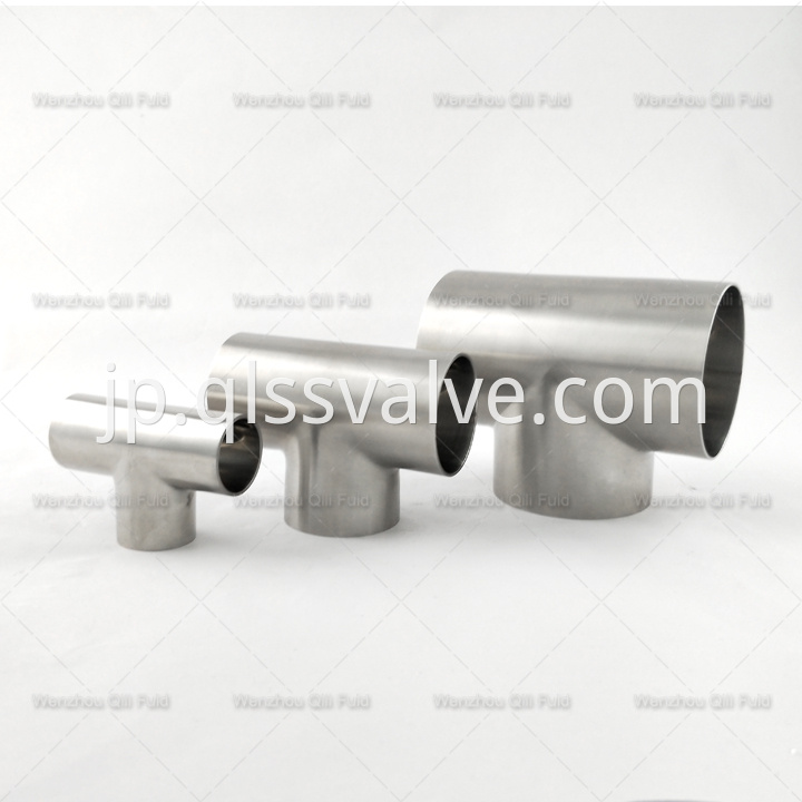 Sanitary pipe fittings Tee x54